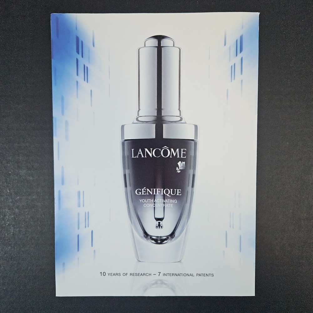 2009 Lancome Genifique Youth Activating Concentrate Print‎ Ad Facial Moisturizer